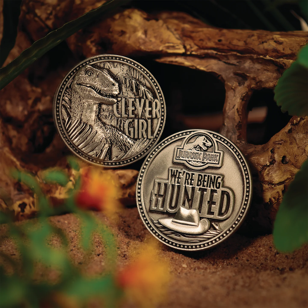 JURASSIC PARK - Velociraptor - Limited Edition Coin
