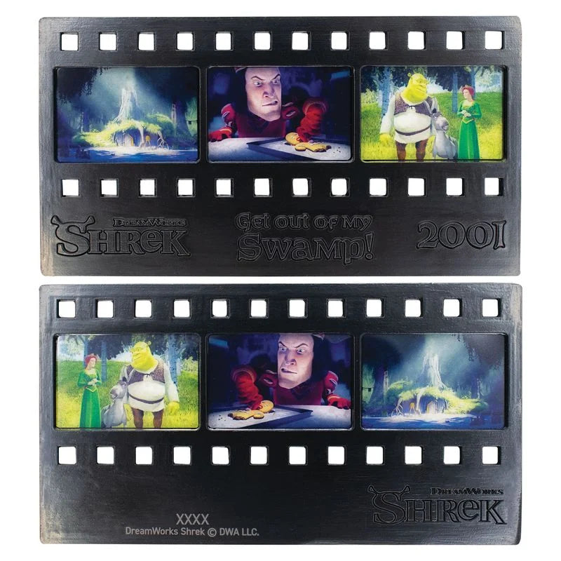SHREK - Metal Film Strip Collectible