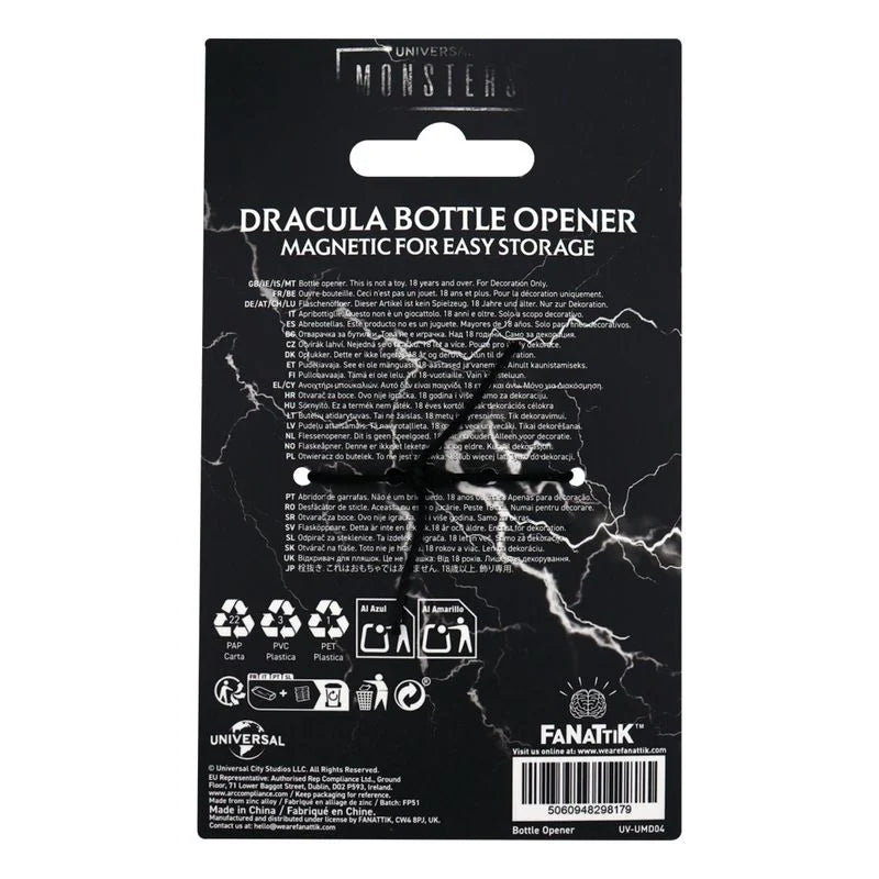 UNIVERSAL MONSTERS - Dracula - Limited Edition Bottle Opener