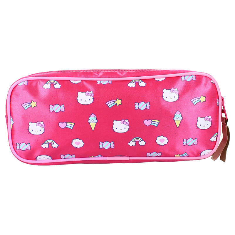 HELLO KITTY - Rainbow - Double Pencil Case