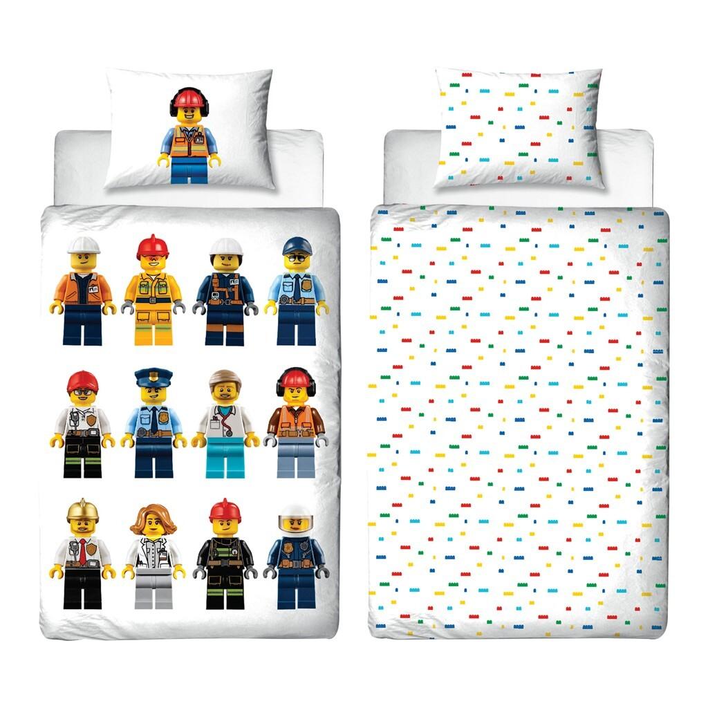 LEGO – Bettbezug 140 x 200 cm + Kissen 60 x 70 cm – „100 % Baumwolle“