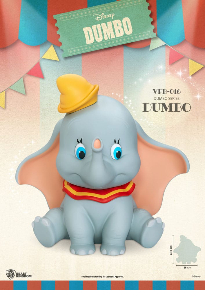 DISNEY - Dumbo - Piggy Bank 34cm