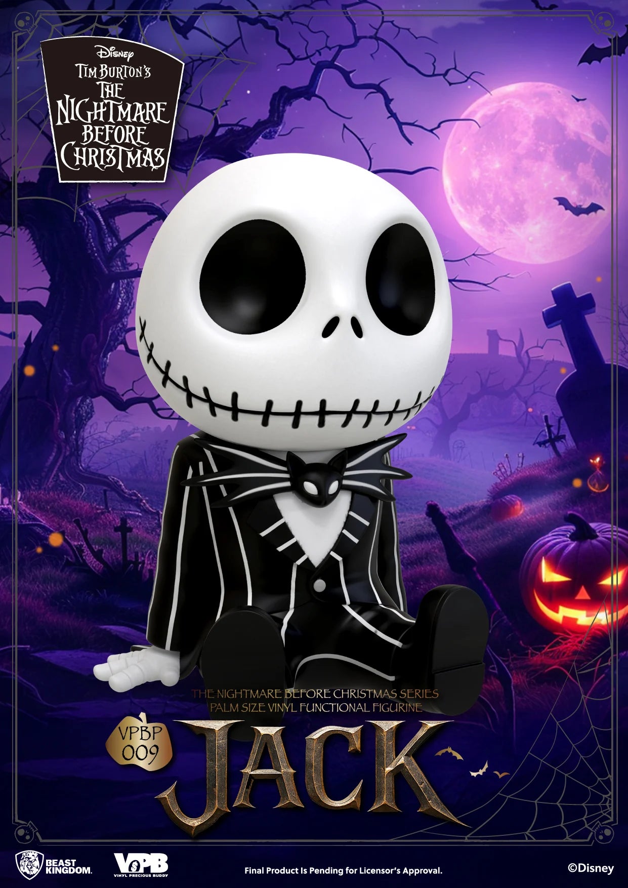 NIGHTMARE BEFORE CHRISTMAS - Jack - Bank Vinyl Figure 11.8cm