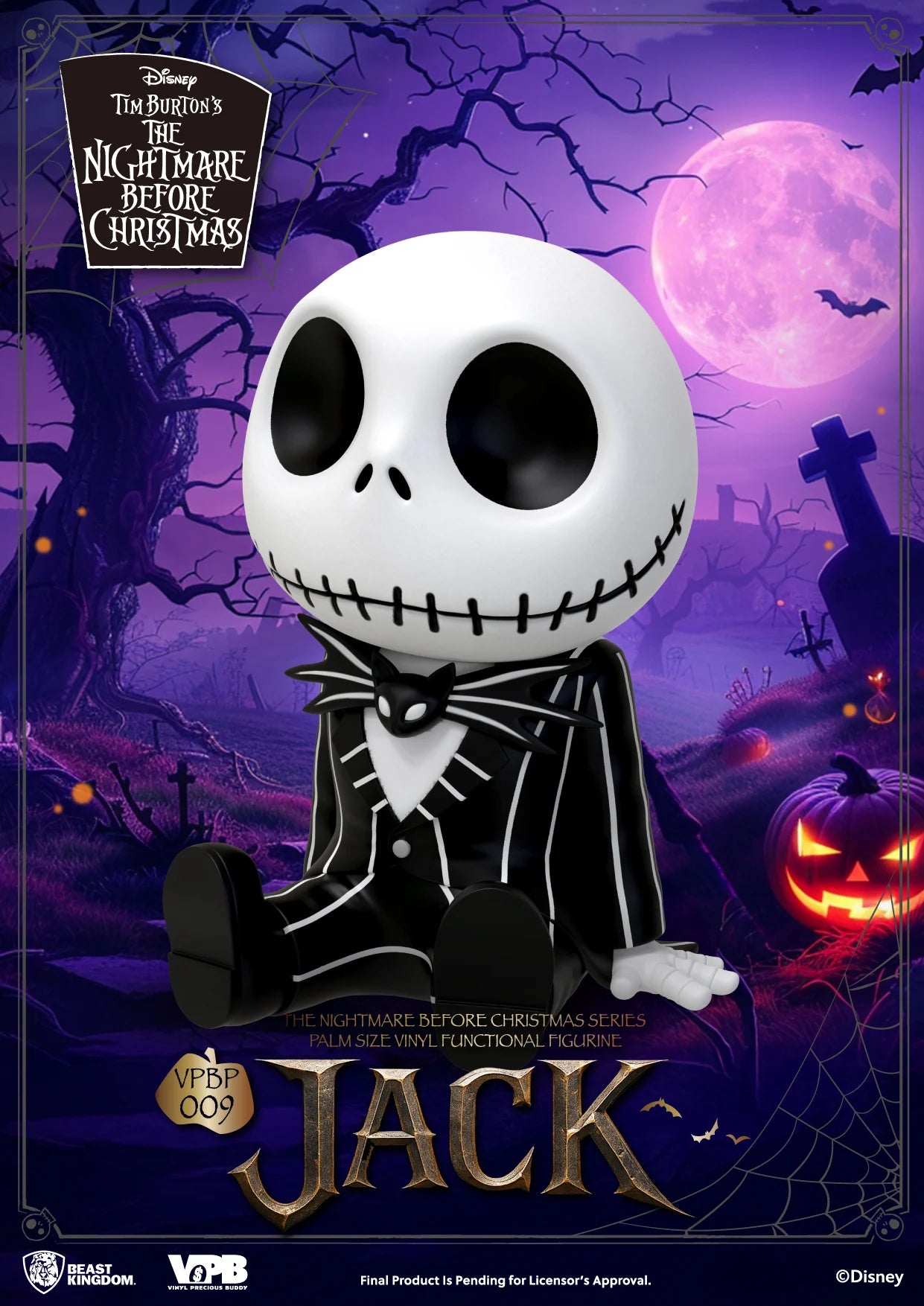 NIGHTMARE BEFORE CHRISTMAS - Jack - Bank Vinyl Figure 11.8cm