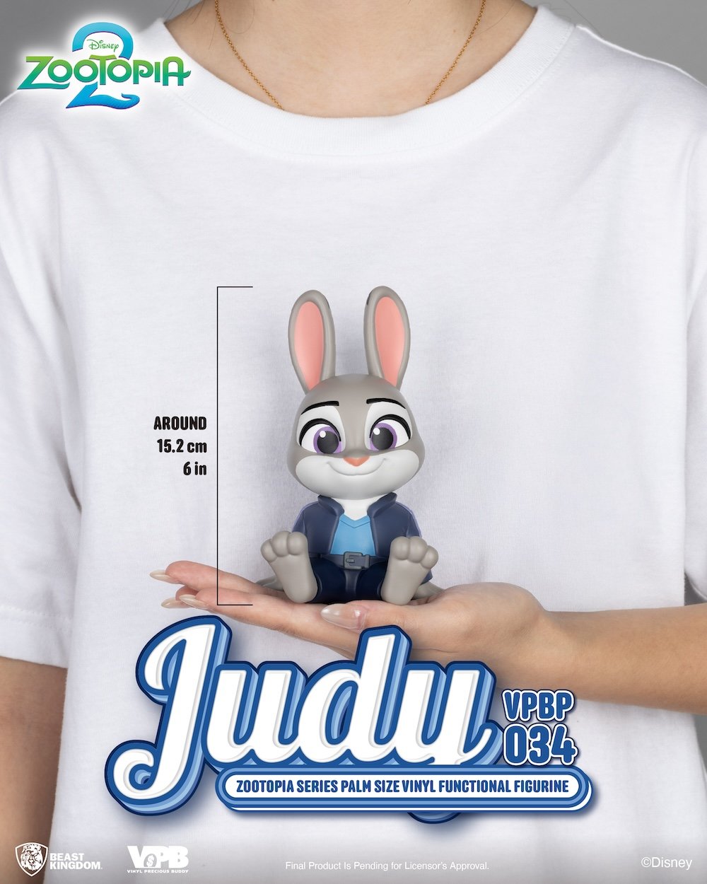 ZOOTOPIA 2 - Judy - Bank Vinyl Figure 15cm