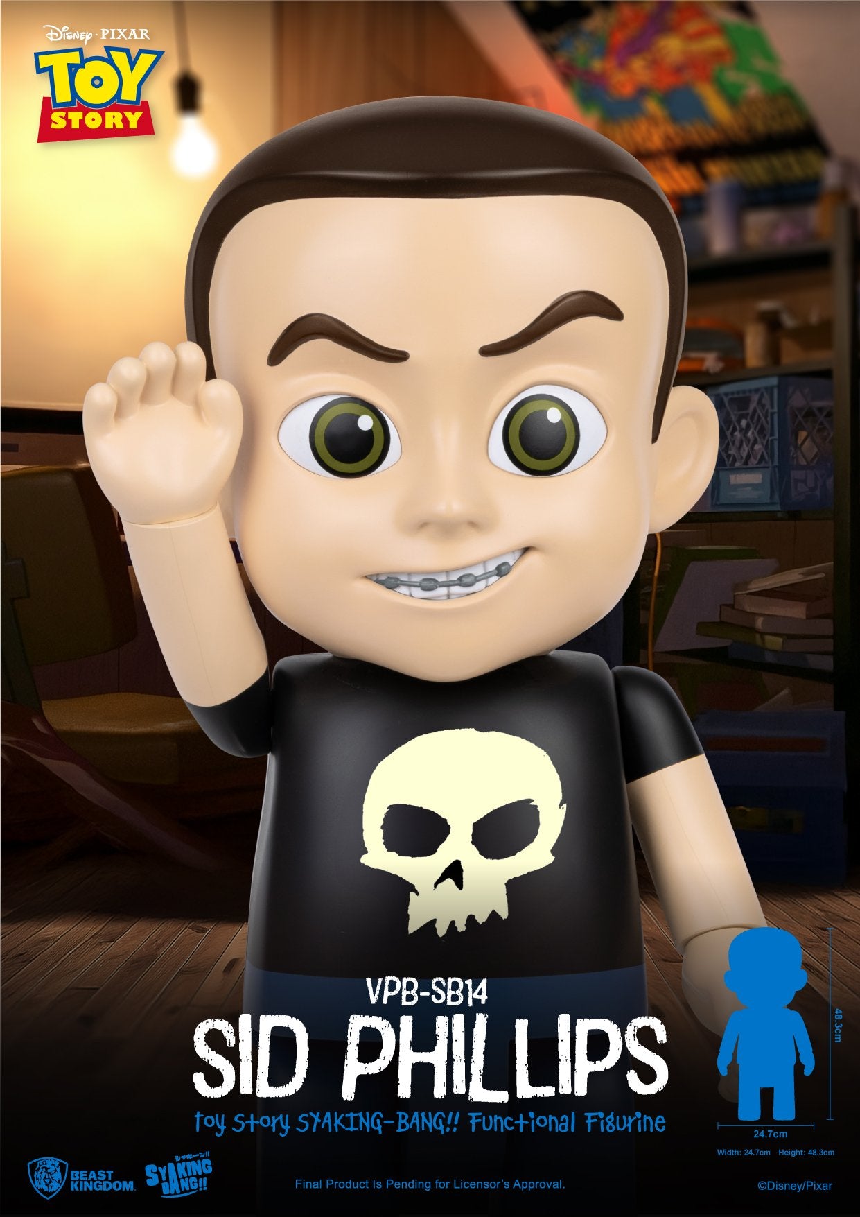 TOY STORY - Sid Phillips - SYAKING-BANG Bank 48.3cm