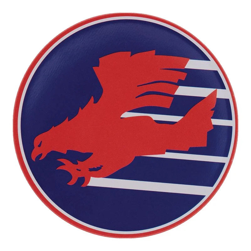 TOP GUN - 4 Embossed Metal Coasters