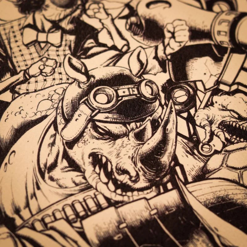 TMNT - Comic - Art Print - Limited Edition