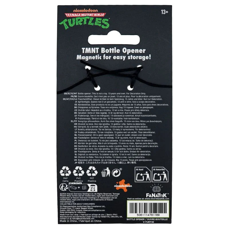 TMNT - Skateboard - Limited Edition Bottle Opener