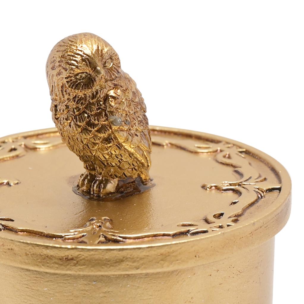 HARRY POTTER - Hedwig - Gold Trinket Box