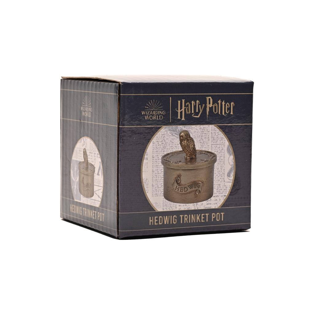 HARRY POTTER - Hedwig - Gold Trinket Box