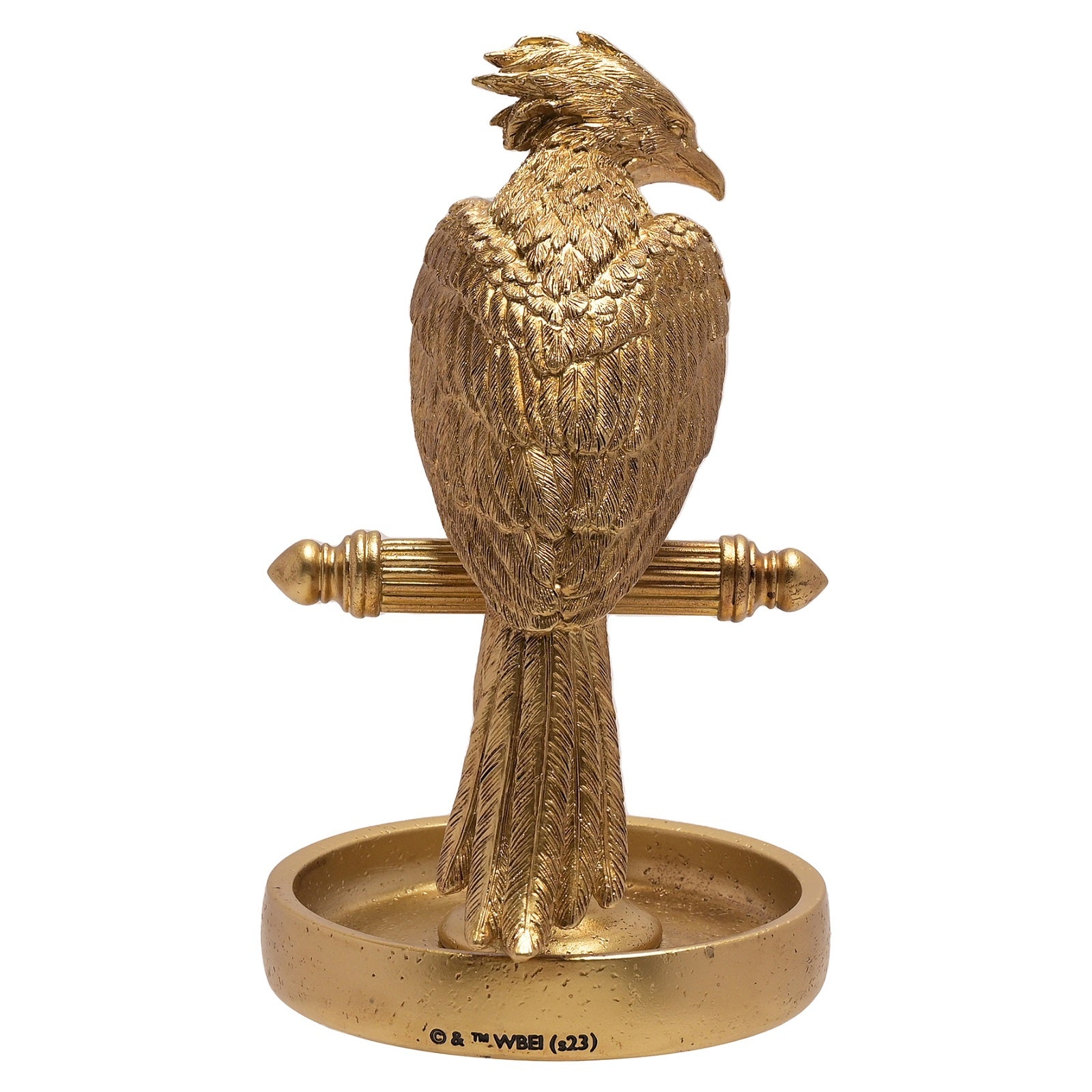 HARRY POTTER - Fawkes - Gold Trinket Tray 21,5cm