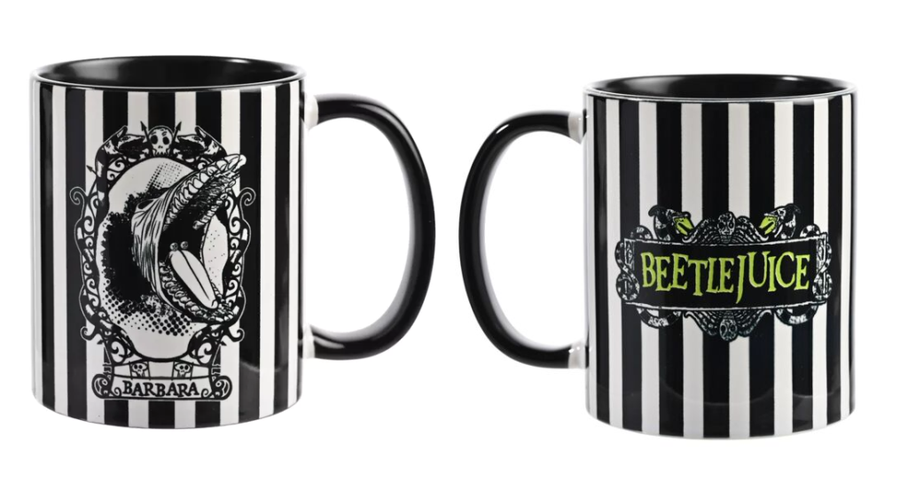 BEETLEJUICE - Black&White - Barbara - Inner Colored Mug - 10Oz