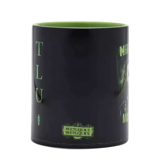 BEETLEJUICE - Black&Green - Nightmare - Inner Colored Mug - 10Oz