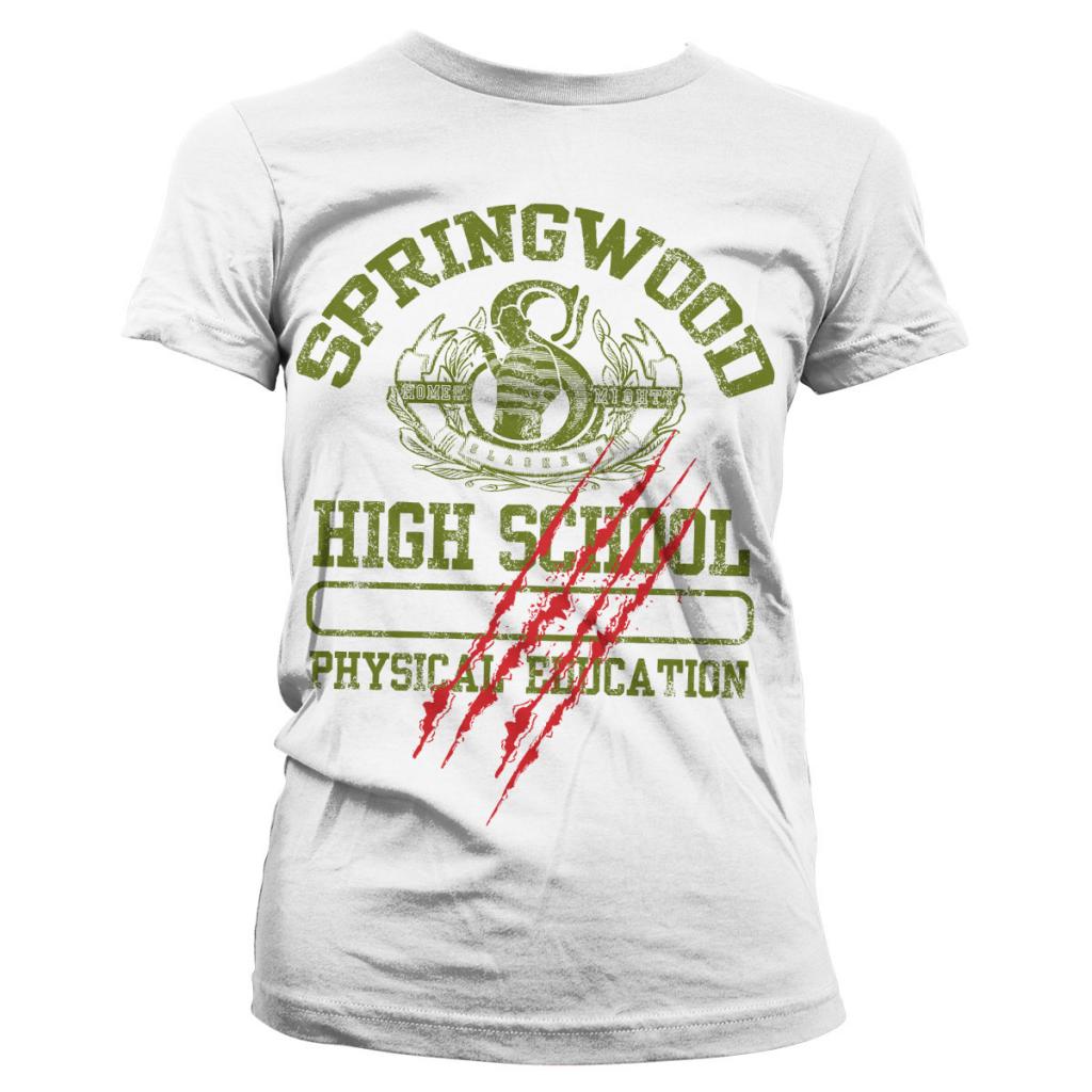 A NIGHTMARE ON ELM STREET - T-Shirt Springwood High School GIRLY (M)