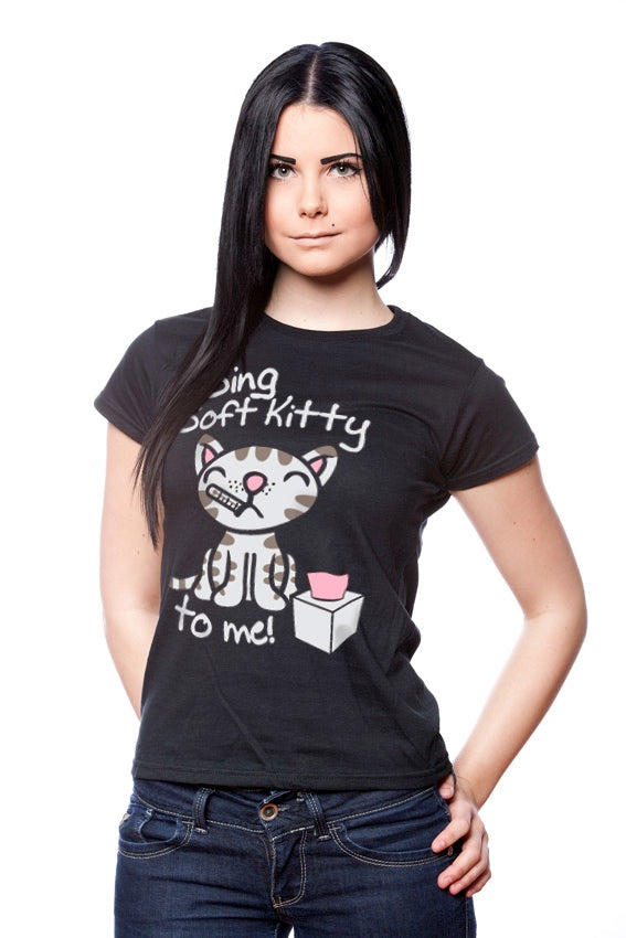 THE BIG BANG - T-Shirt GIRL Sing Soft Kitty For Me (M)