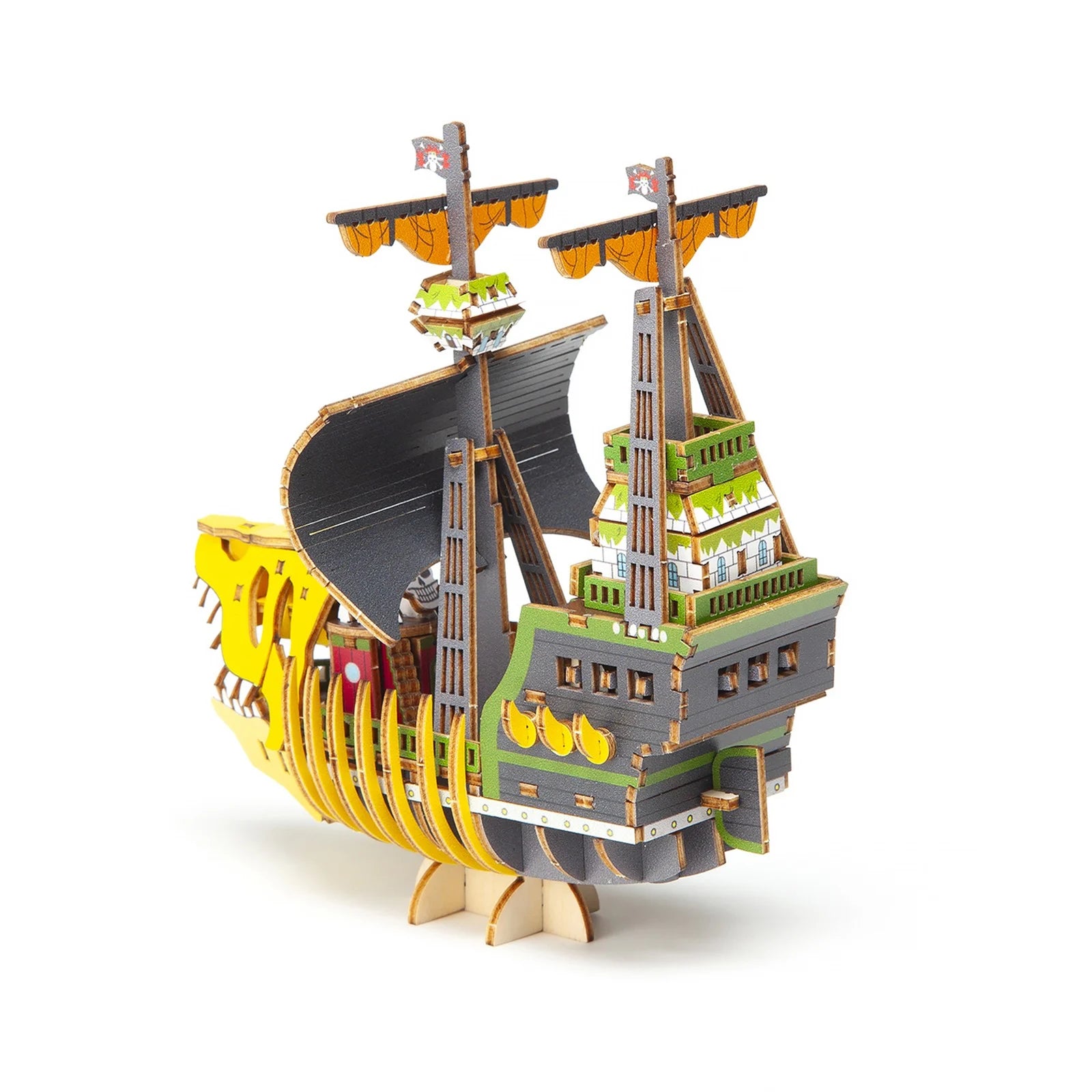 ONE PIECE - Victoria Punk - Wood Model Kit 12.5x7x13.5cm