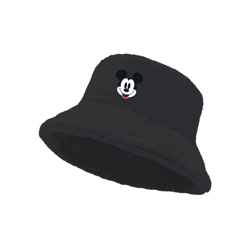 MICKEY - Embrosed & Plush Bucket Hat 54/56cm