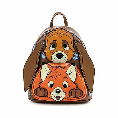 DISNEY - Todd & Cooper - Backpack LoungeFly '23x26.5x11.5'