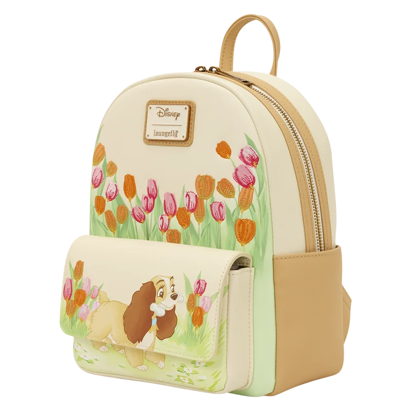 LADY AND THE TRAMP - Pastel Tulip - Mini Backpack LoungeFly