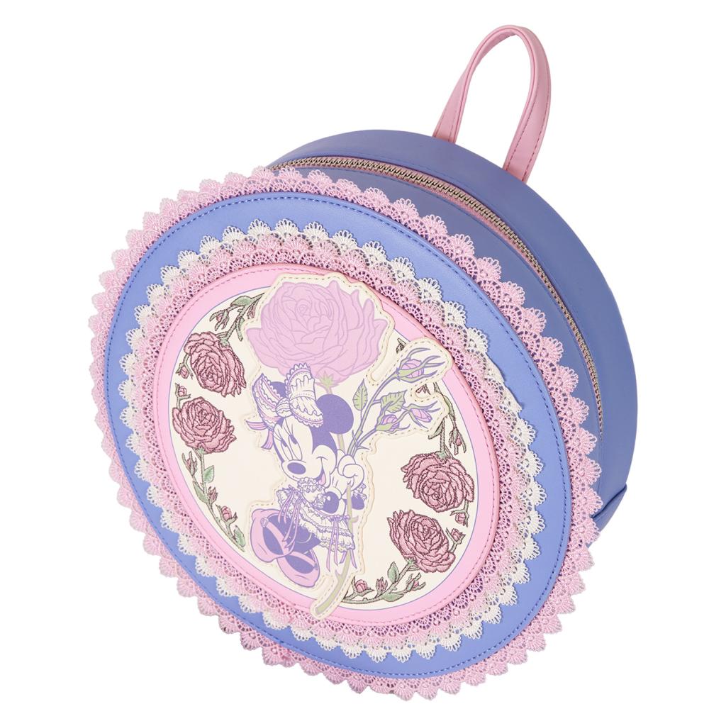 DISNEY - Minnie "Floral and Lace" - Mini Backpack LoungeFly