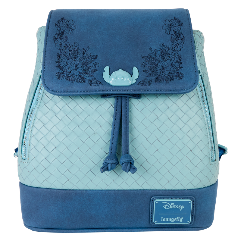 DISNEY - Stitch "Embroidered" - Mini Backpack LoungeFly