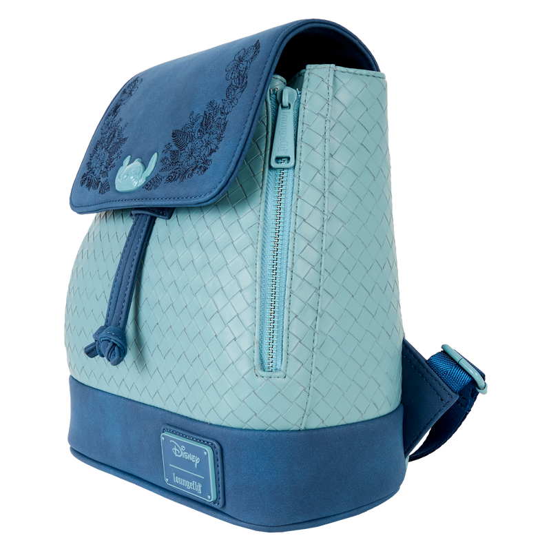 DISNEY - Stitch "Embroidered" - Mini Backpack LoungeFly