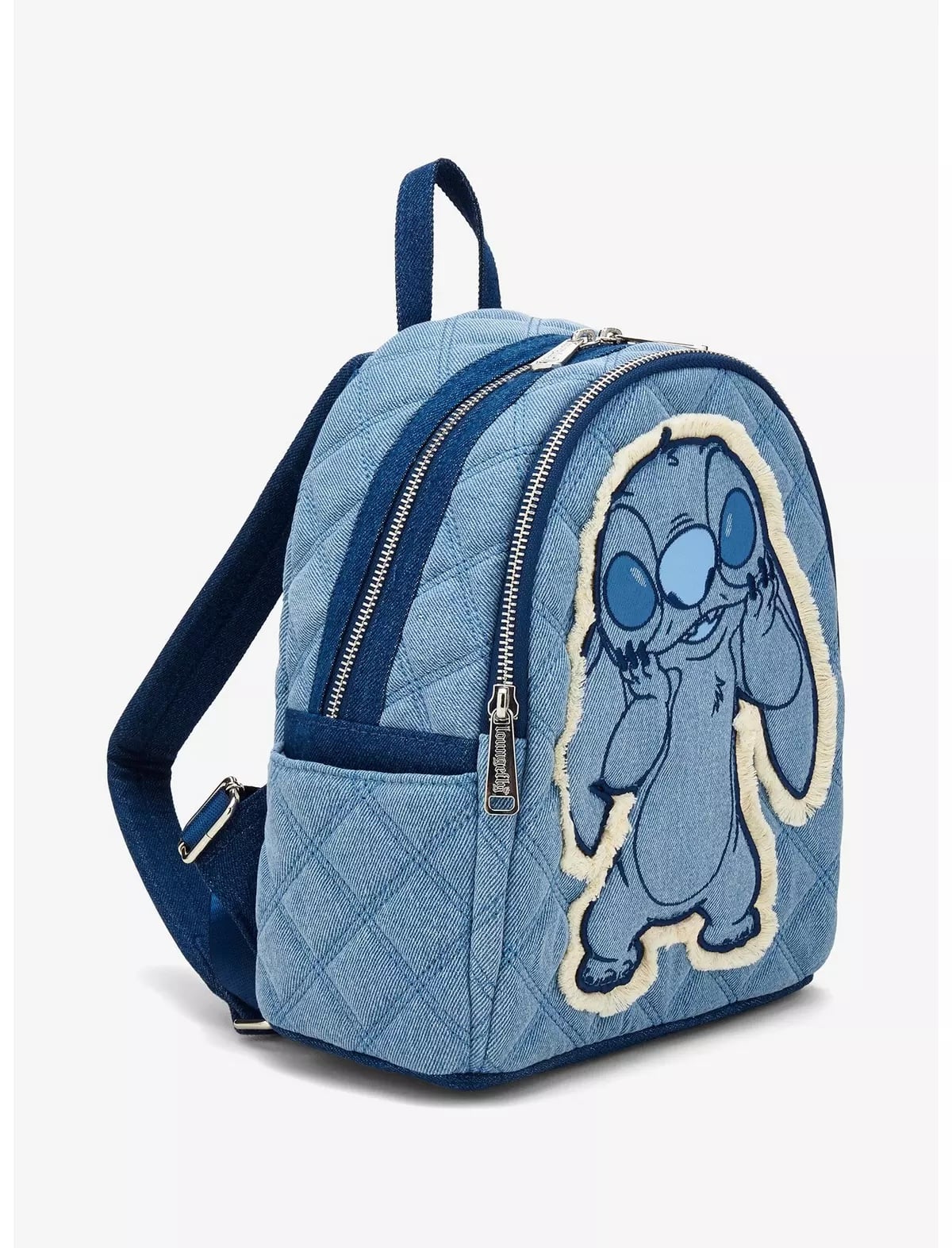 DISNEY - Stitch "Denim" - Mini Backpack Loungefly 'Exclusive'