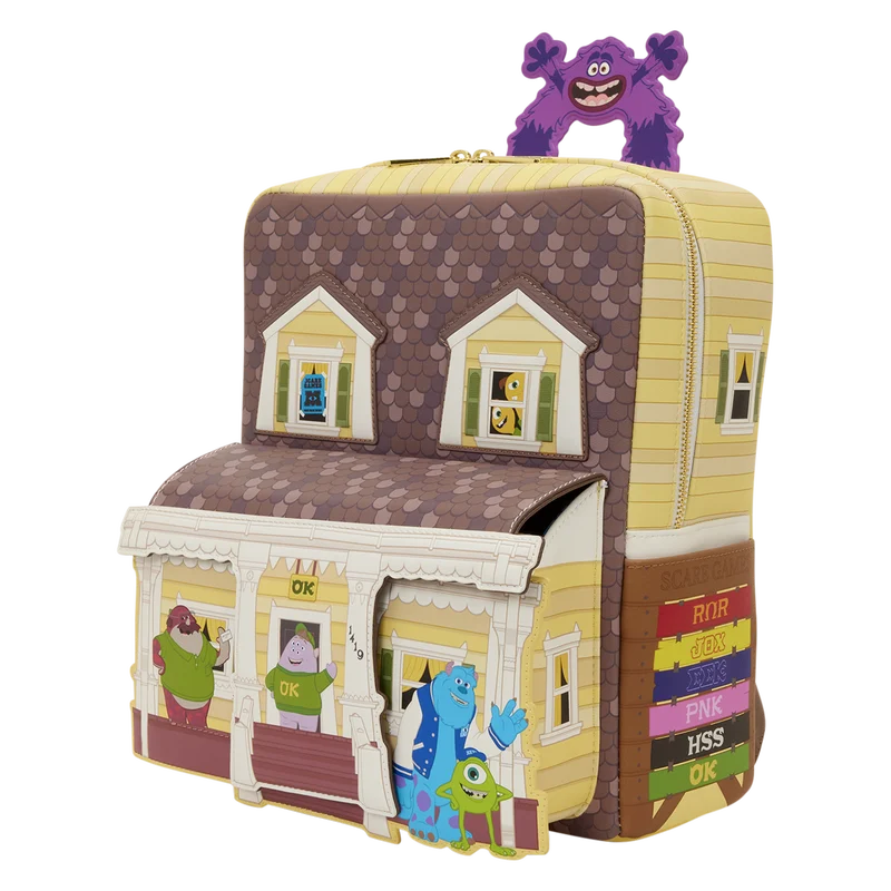 MONSTERS UNIVERSITY - Oozma Kappa House - Mini Backpack Loungefly