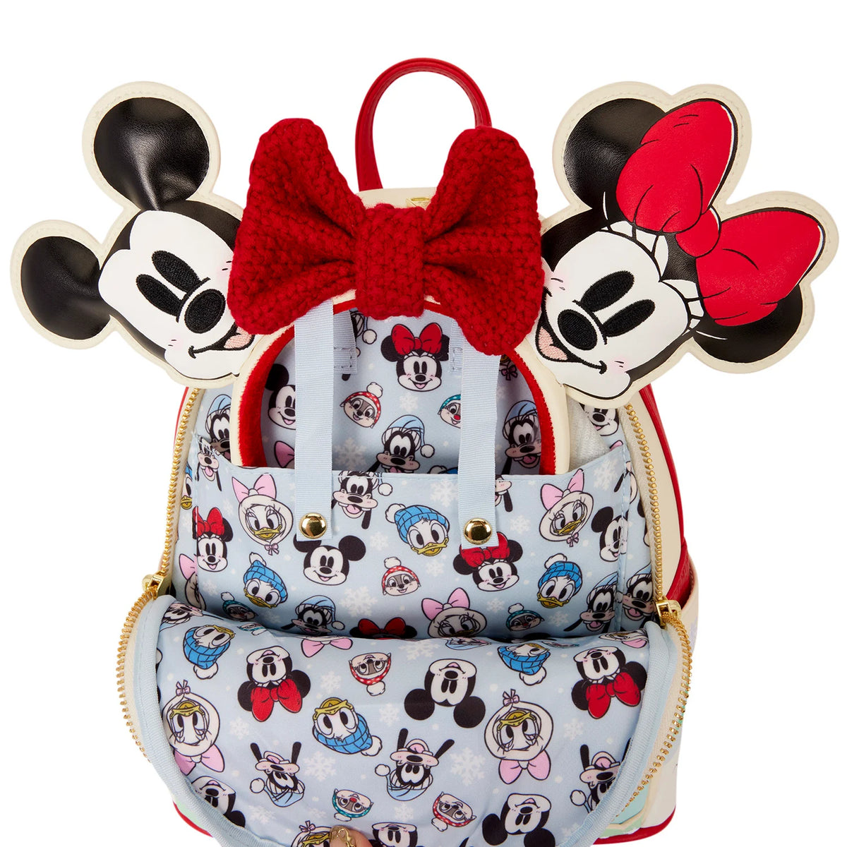 MICKEY & FRIENDS - Ice Skating - Mini Backpack Loungefly