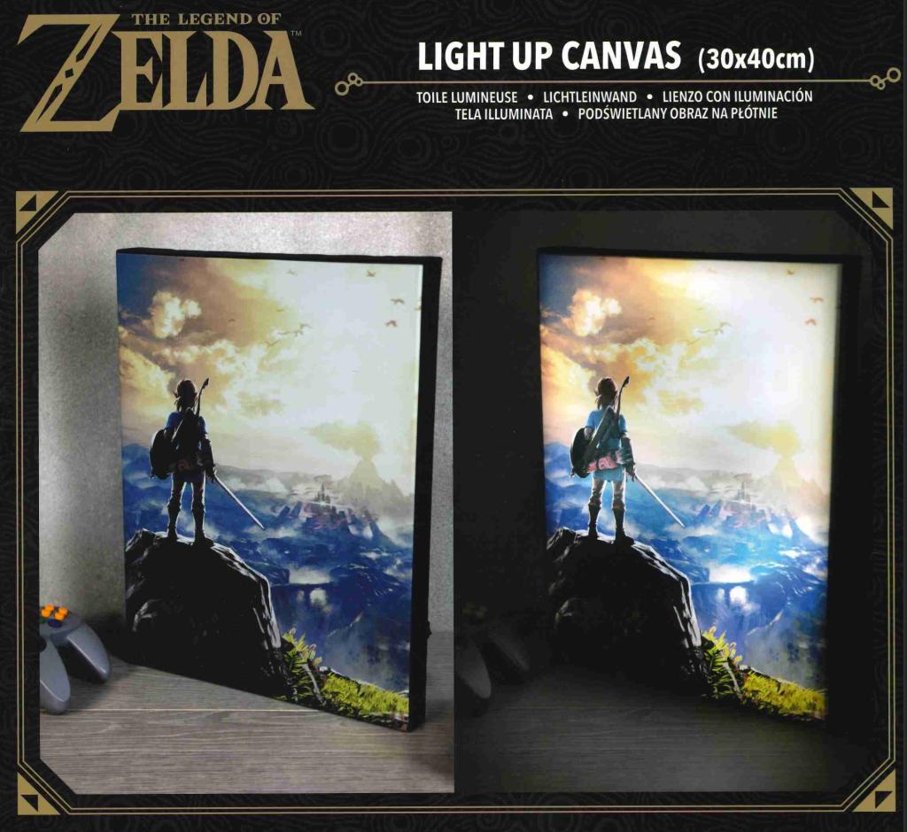 LEGEND OF ZELDA - Into The Wilds - Light Canvas 40X30 Cm