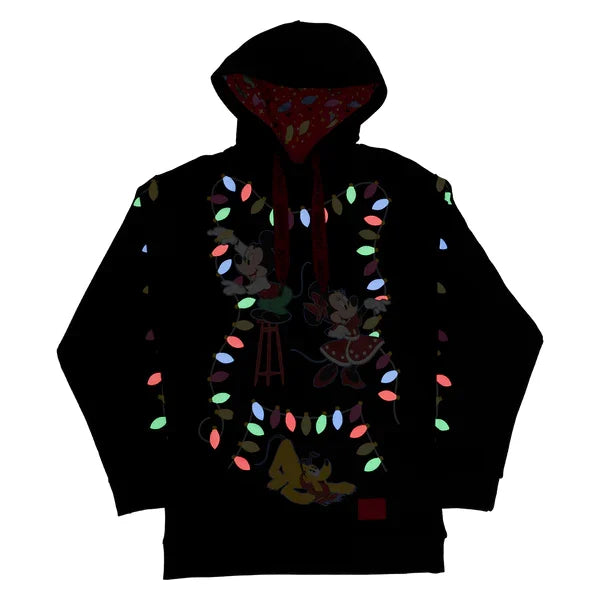 MICKEY - Light up decorations - Hoodie Unisex Loungefly (S)