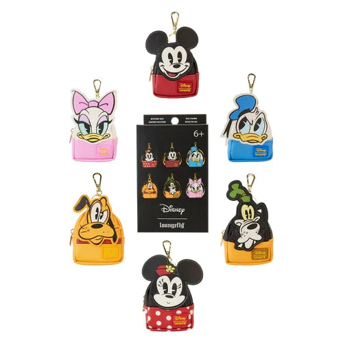 DISNEY - Mickey - Mini Backpack Bag Charm Loungefly Mystery Box