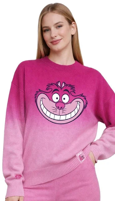 DISNEY - Cheshire Cat - Women Christmas Sweaters (XXL)