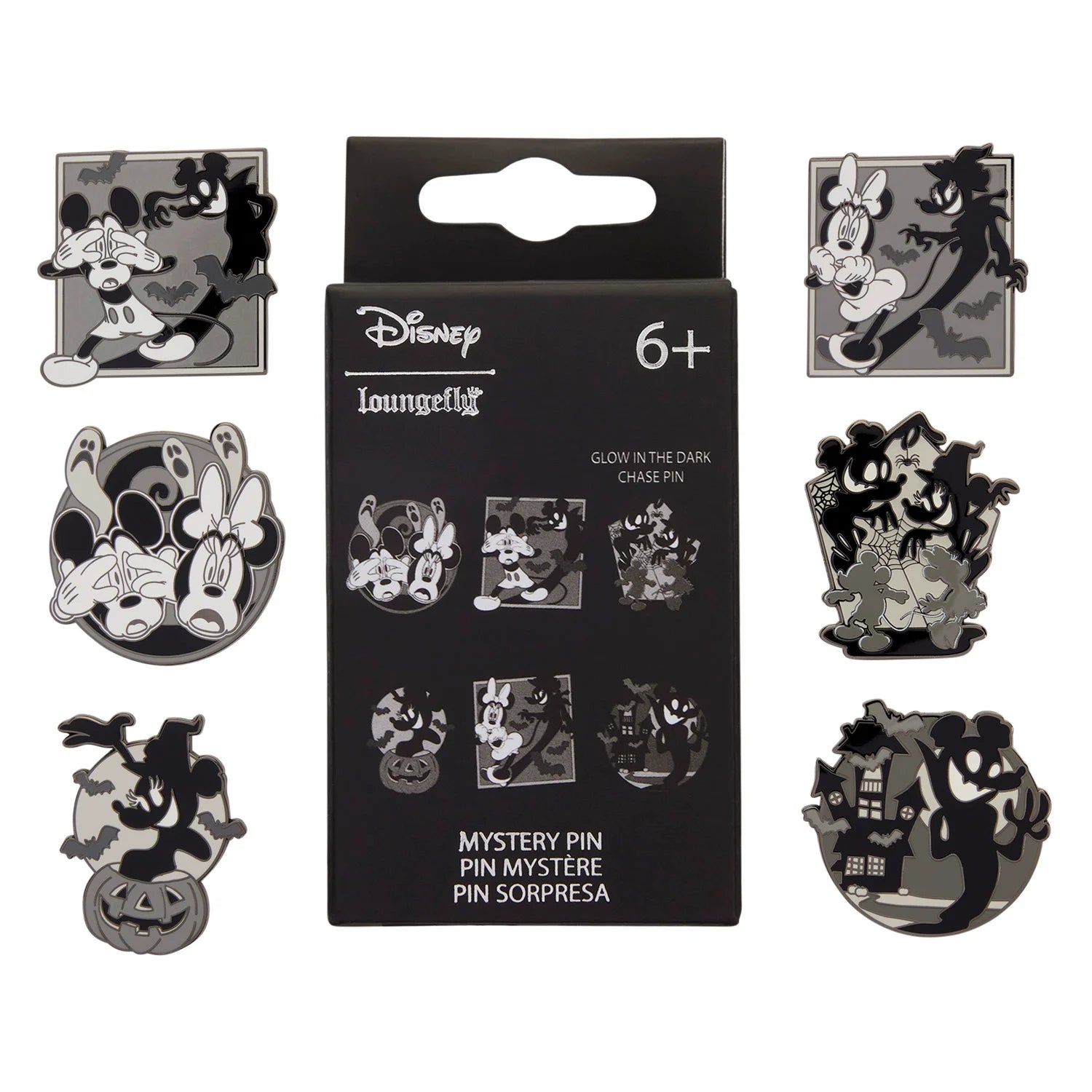 DISNEY - Mickey & Minnie Ghost - Funko Blind Box Enamel Pins
