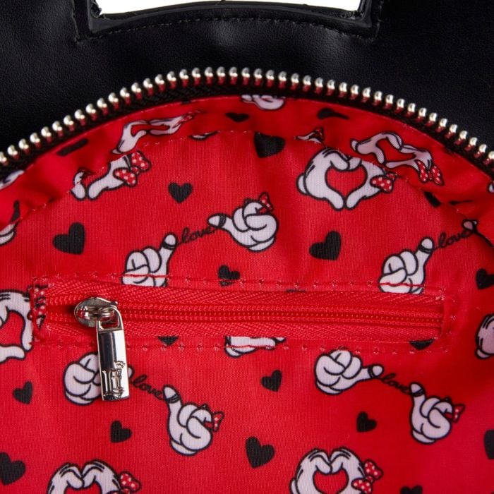 DISNEY - Mickey Minnie Valentine - Crossbody Bag 'LoungeFly' '33x28cm'
