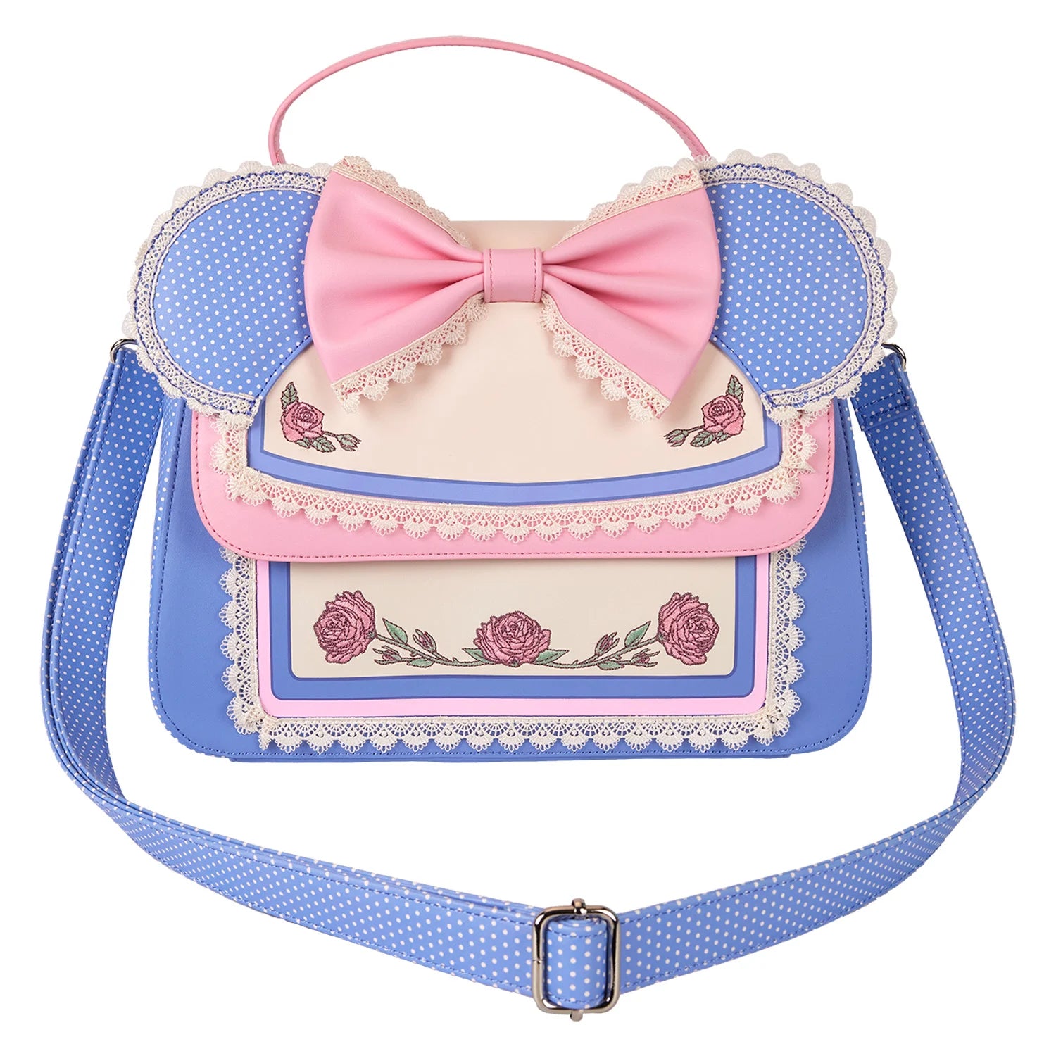 DISNEY - Minnie "Floral and Lace Ears" - Crossbody bag Loungefly