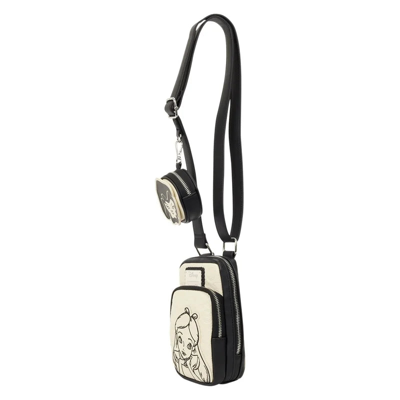 ALICE IN WONDERLAND - Sling Crossbody Bag LoungeFly
