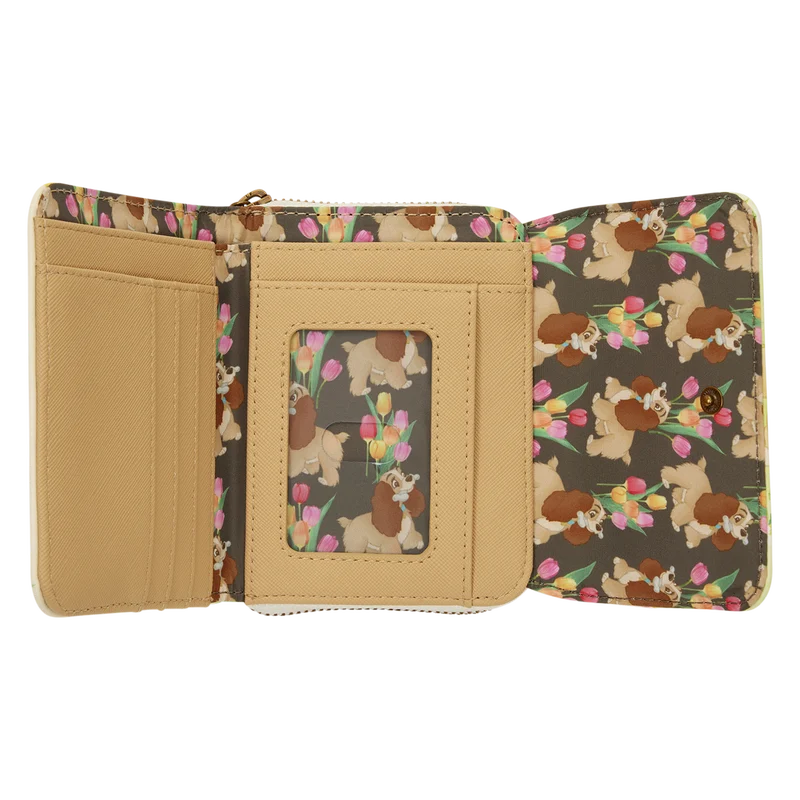 LADY AND THE TRAMP - Pastel Tulip - Wallet LoungeFly
