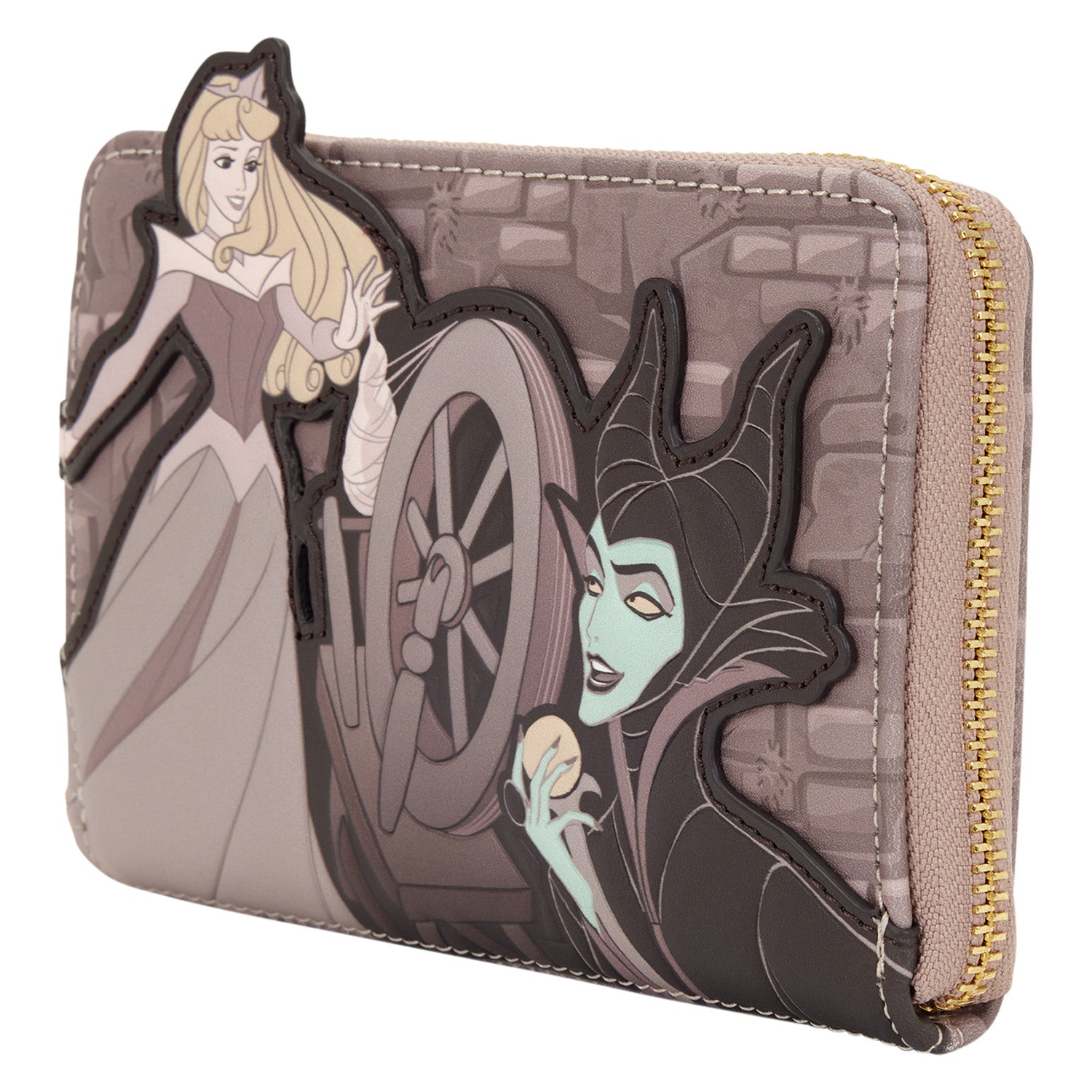 SLEEPING BEAUTY - Spinning Wheel - Wallet LoungeFly