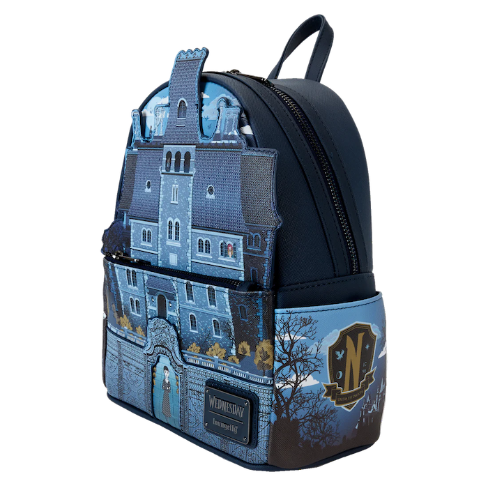 WEDNESDAY - Nevermore Academy - Mini Backpack LoungeFly