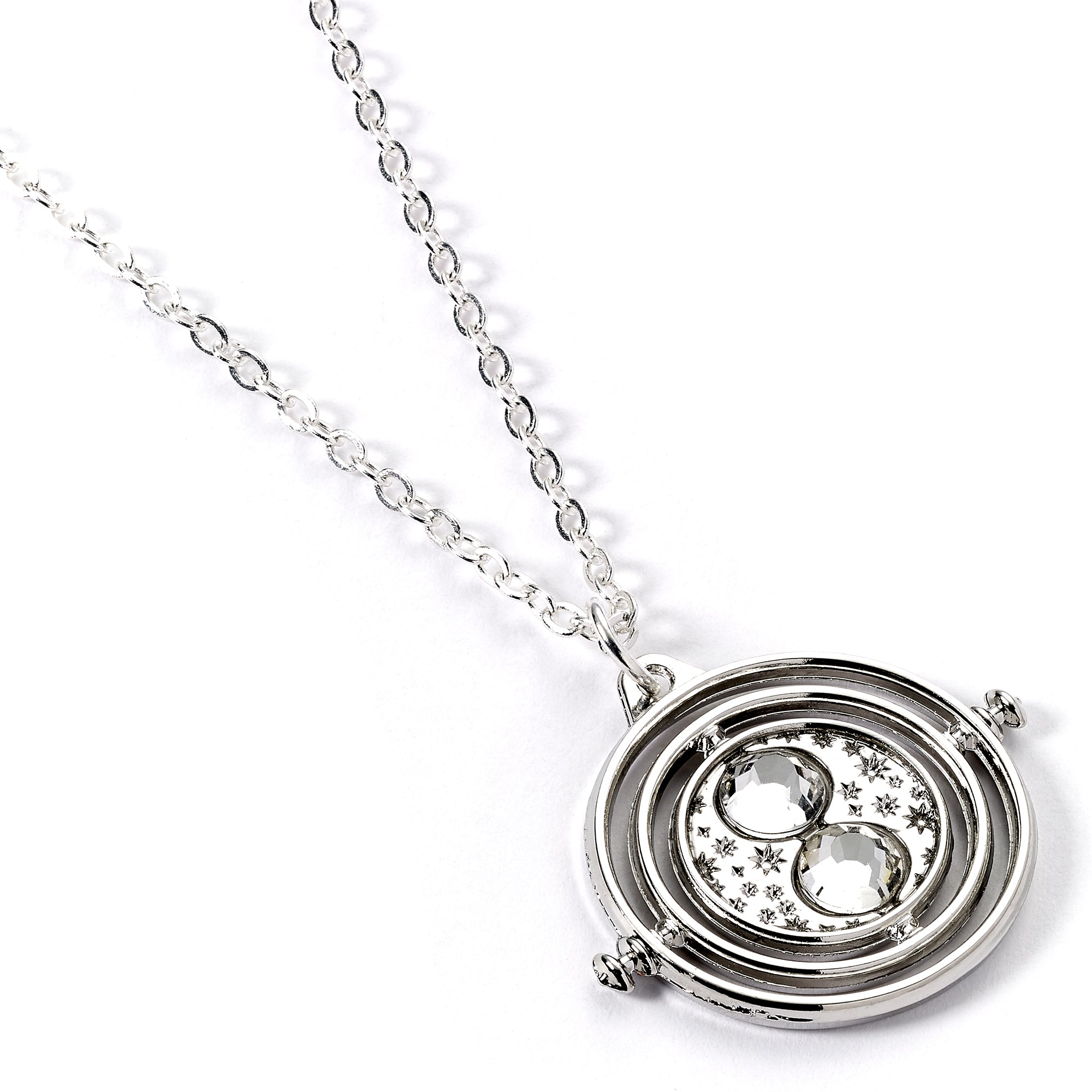 HARRY POTTER - Time Turner - Silver Necklace
