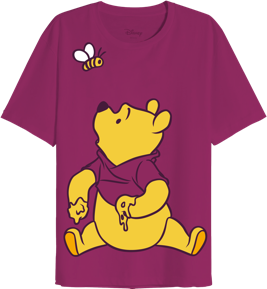 DISNEY - Winnie The Pooh - Oversize T-Shirt Damen (M)