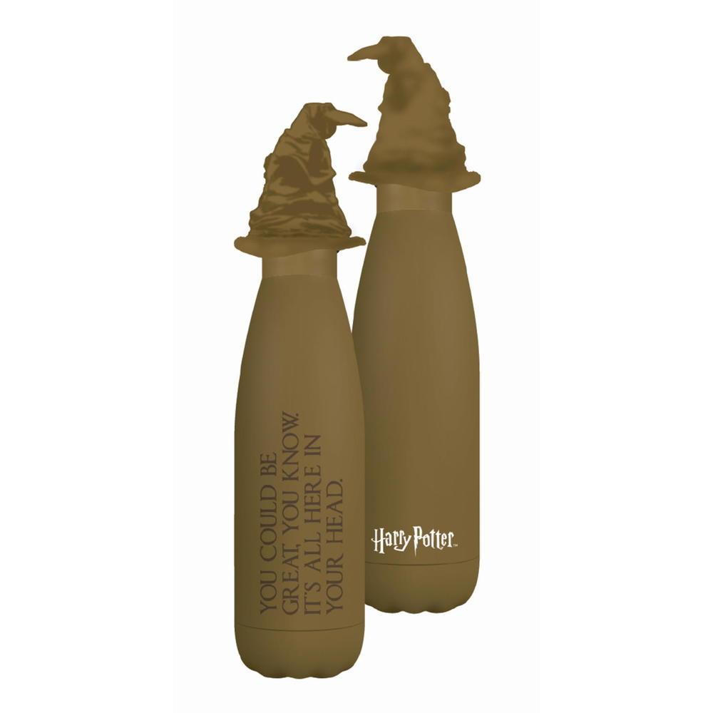 HARRY POTTER - Sorting Hat - Metal 3D Bottle 500ml
