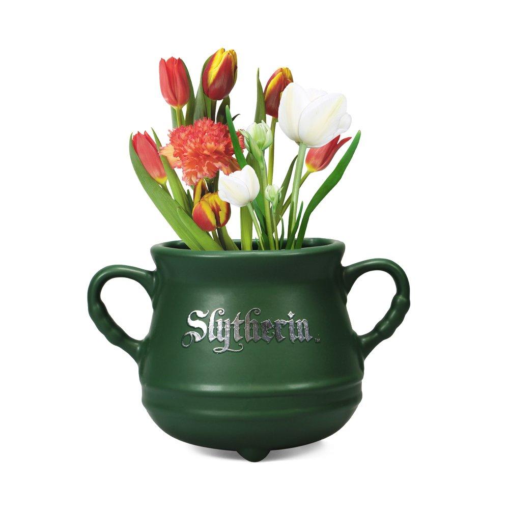 HARRY POTTER - Cauldron Slytherin - Wall mounted flower pot