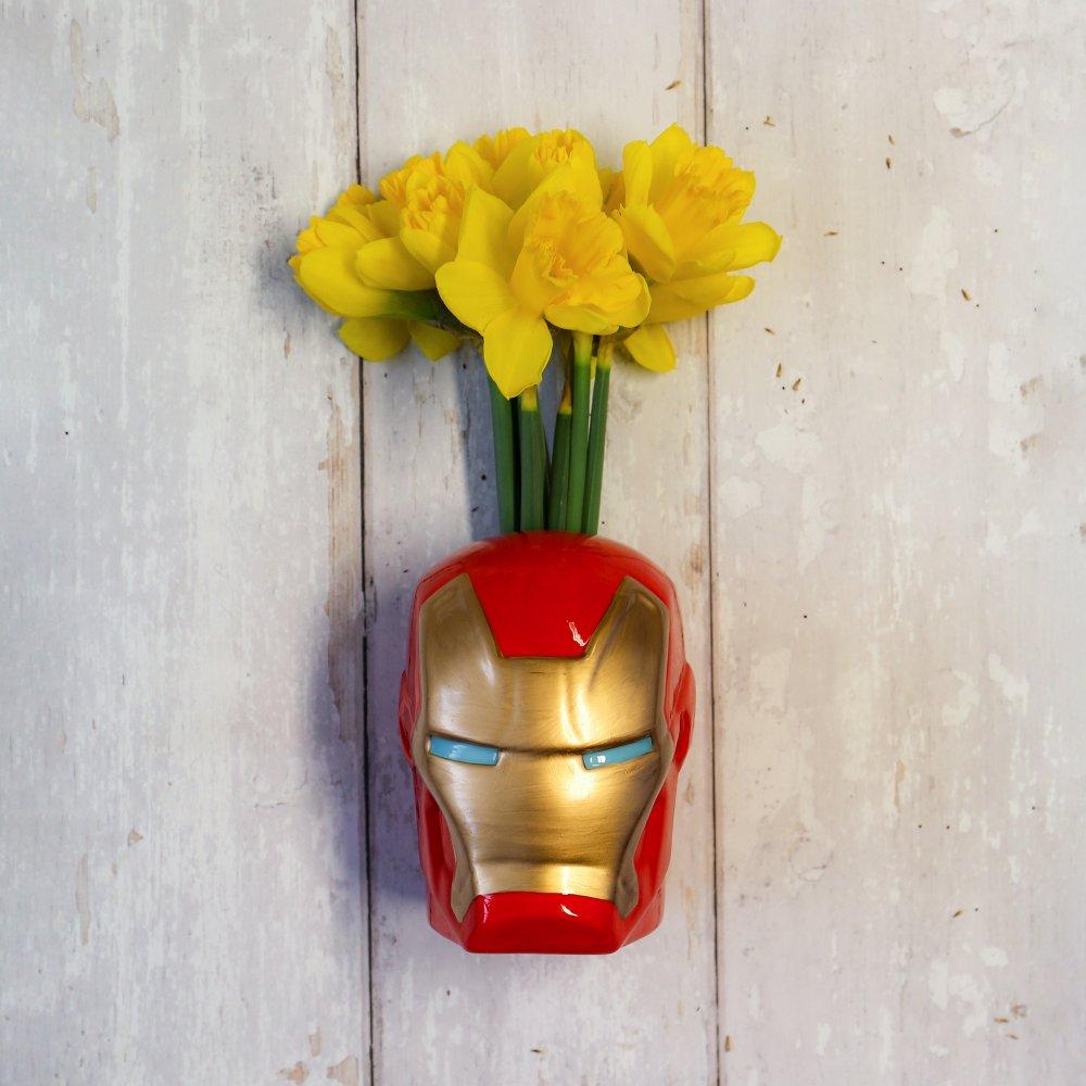 MARVEL - Iron Man - Wall mounted flower pot