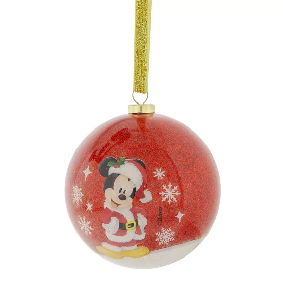 MICKEY & MINNIE - Set of 7 Xmas Baubles