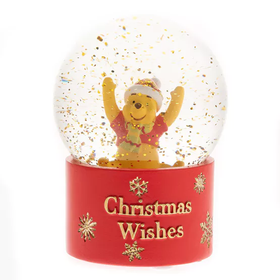 DISNEY - Winnie The Pooh - Xmas - Snow Globe 80mm