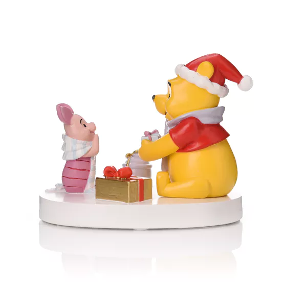 DISNEY - Winnie The Pooh & Pigglet - Xmas - Figure