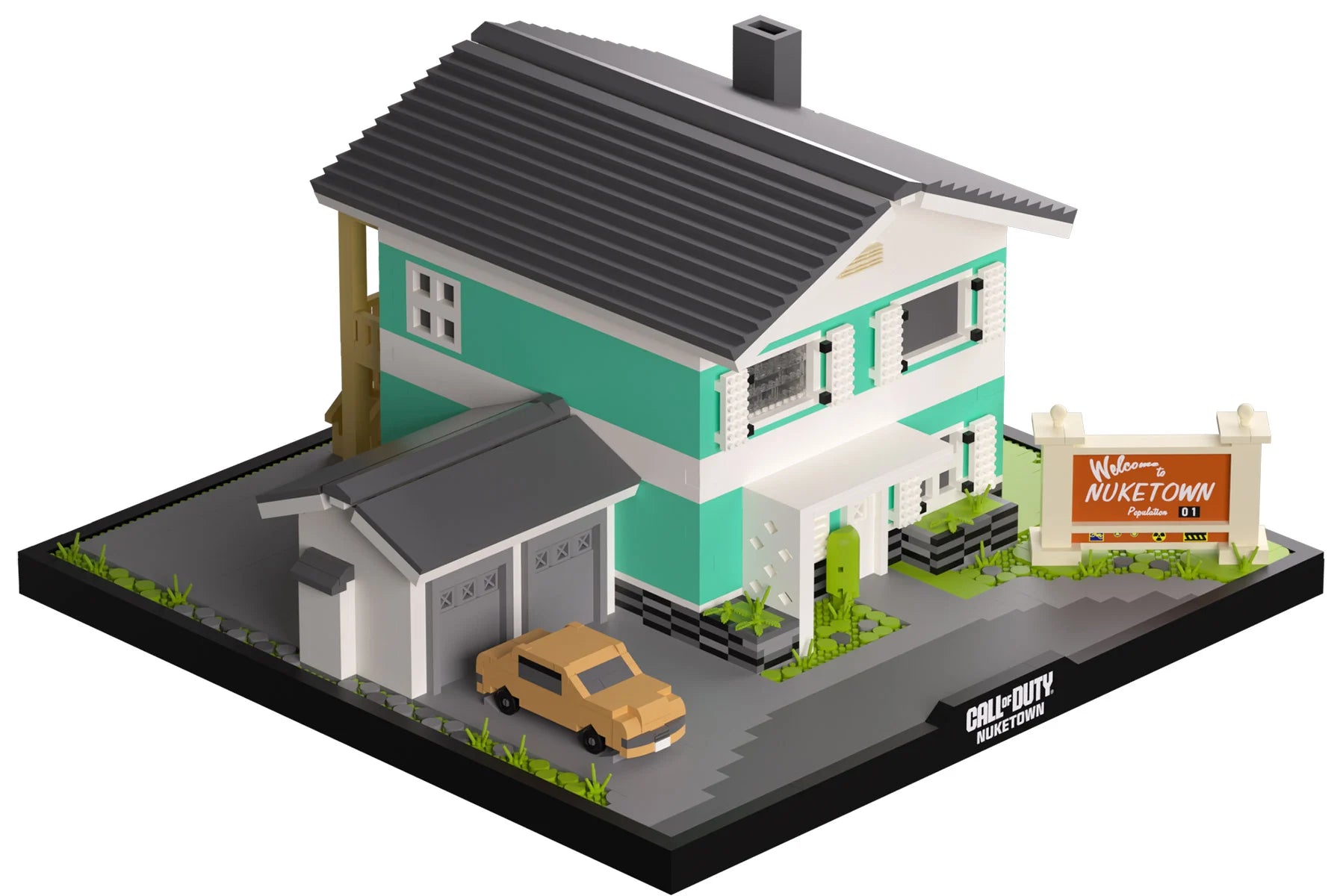 CALL OF DUTY - Nuketown BRICKSET 4090pcs 38x38x20cm
